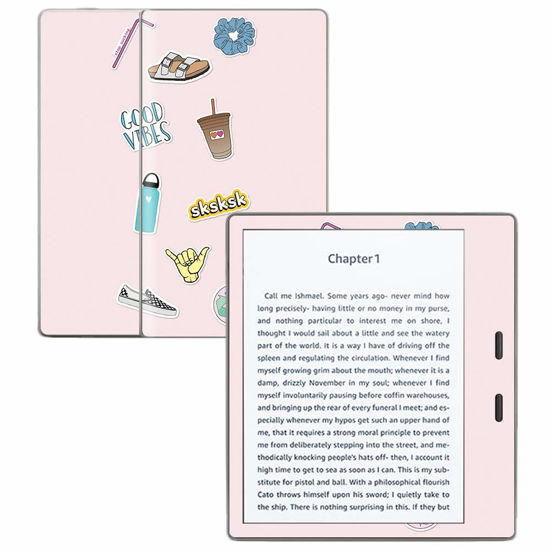 Picture of MightySkins Skin for Amazon Kindle Oasis 7" (9th Gen) - VSCO Girl | Protective, Durable | Easy to Apply, Remove, and Change Styles | Made in The USA