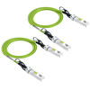 Picture of [Green] Colored 10G SFP+ DAC Cable - Twinax SFP Cable for Ubiquiti UniFi Devices, 0.5-Meter(1.6ft), 2 Pack