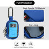 Picture of TXEsign MP3 Player Case Carry Bag Compatible with SanDisk Clip Jam/Clip Sport Plus/Clip Sport Go/Clip Sport MP3 Player Travel Carrying Case Bag Organizer with Clear Window for Clip MP3 Player (Blue)
