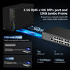 Picture of Binardat 20 Port 2.5G Web Managed Switch, 16x2.5G Ethernet, 4x10 Gigabit SFP Ports, Web/CLI L3 Managed, Metal Multi-Gigabit Desktop/Rackmount Network Switch