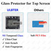 Picture of ULBTER Screen Protector for Nikon D7200 D7100 +Top Protector [2+2Pack], 0.3mm 9H Hardness Tempered Glass Cover Anti-Scrach Anti-Fingerprint Anti-Bubble Anti-Dust-3 Pack