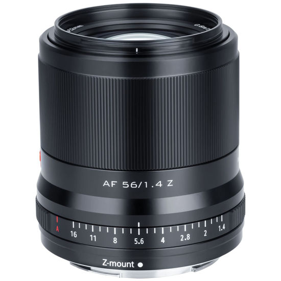 Picture of VILTROX 56mm F1.4 Z Mount APS-C Lens Auto Focus Large Aperture Lens with STM Motor Support Eye-AF Z Lens Compatible for Nikon Z-Mount Mirrorless Camera Zfc Model Z5 Z6 Z7 Z50 Z6Ⅱ Z7Ⅱ