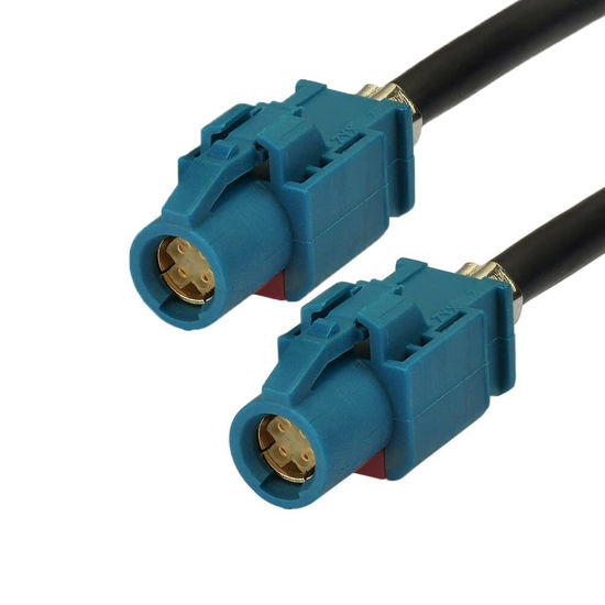 Picture of RedYutou FAKRA Z HSD LVDS 535 Cable 4 Core Universal Video Cable, Car High Speed Transmission RGB Reversing Image Harness 50cm