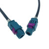 Picture of RedYutou FAKRA Z HSD LVDS 535 Cable 4 Core Universal Video Cable, Car High Speed Transmission RGB Reversing Image Harness 50cm