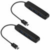 Picture of AuviPal 3-Port Micro USB OTG Hub Adapter (3 USB Ports + Power Port) for Fire Stick 4K, PlayStation Classic, Raspberry Pi Zero, Sega Genesis Mini, S/NES Classic Mini and More - 2 Pack