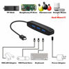 Picture of AuviPal 3-Port Micro USB OTG Hub Adapter (3 USB Ports + Power Port) for Fire Stick 4K, PlayStation Classic, Raspberry Pi Zero, Sega Genesis Mini, S/NES Classic Mini and More - 2 Pack