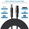 Picture of DC Power Extension Cable 100ft, 12V DC Extension Cord 2.1mm x 5.5mm Male to Female Power Cord for CCTV Security Camera, Power Supply, IP Network Camera, Dvr Standalone