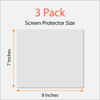 Picture of Universal Trimmable Screen Protector for All Hyundai Navigation (3-Pack), Anti-Glare and Anti Finger Print, 8 x 7 inches