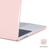 Picture of EooCoo Case Compatible with MacBook Air 15 inch 2024 2023 Release M3 A3114 M2 A2941 Liquid Retina Display, Plastic Hard Shell Case + Keyboard Cover + Screen Protector, Crystal Pink
