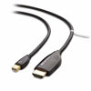 Picture of Cable Matters Mini DisplayPort to HDTV Cable in Black 3 Feet - Thunderbolt and Thunderbolt 2 Port Compatible