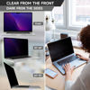 Picture of ANTOGOO V Upgrade Privacy Screen Filter Compatible with MacBook Pro 16 Inch (M3-M1 Chip), Removable Anti Blue Light Anti Glare Laptop Privacy Filter, No Magnetic No Glue