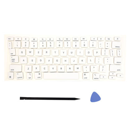 Picture of Replacement US Keyboard Full Set of Keycap Keys and Tool Applicable for ipad Pro/Air 11/13“ Magic keyboard (MKB-1)