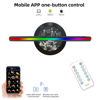 Picture of 3D Hologram Fan,Picture Fan Spinner with Bluetooth +Remote ,Hologram Projector HD LED with 700 Video Library ,Holographic Fan for Halloween,Home Decorations,Anime character projection,Parties