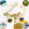 Picture of Yourelexit® Opera Glasses Binoculars Lorgnette Theater Optical Glasses Mini Compact Lightweight Built-in Foldable Adjustable Handle with Chain Vintage for Adults Kids Women in Musical Concert Cinema