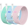 Picture of Cabepow USB C to USB C Cable 10ft for Apple 3-Pack,60W Long Braided iPhone 15/16 Charger Cord Type C to C Fast Charging Cable for iPhone 15/16,15/16 Pro,15/16 Pro Max,15/16 Plus,MacBook,iPad Pro