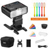 Picture of GODOX MF12 TTL 12W Macro Flash,2.4G Wireless Control Built-in 3.7V Lithium Battery Speedlite and Off-Camera TTL Speedlight Compatible with Canon Nikon Sony Fuji Olympus Panasonic with USB Light