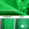 Picture of 10X12ft Green Screen Backdrop for Photography, LCUIRC Chromakey Polyester Collapsible Greenscreen Background for Streaming, Photography, Zoom Meeting, Video Editing, Podcasting
