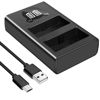 Picture of SKOWER LP-E8 Battery Charger for Canon EOS Rebel T2i, T3i, T4i, T5i, 550D, 600D, 650D, 700D, Kiss X4, X5, X6i, X7i Cameras LC-E8, LC-E8C, LC-E8E Camera Charger(Not for T2 T3 T4 T5)