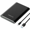 Picture of HWAYO 120GB Portable External Hard Drive, USB3.1 Gen 1 Type C Ultra Slim 2.5'' HDD Storage Compatible for PC, Desktop, Laptop, Mac, Xbox One (Black)