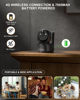 Picture of Xega 4G Cellular Indoor Security Camera Wireless with Built-in SIM Card, 7800mAh Battery, 2K Super HD PTZ Camera Rechargeable, PIR Motion Detection, 20m Color Night Vision, Cloud & TF,IP65