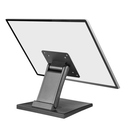 Picture of WEARSON Lay Flat Monitor Stand - Foldable Low Profile Monitor Stands Compatible with VESA 75x75 and 100x100 Monitor Mounts WS-03A2