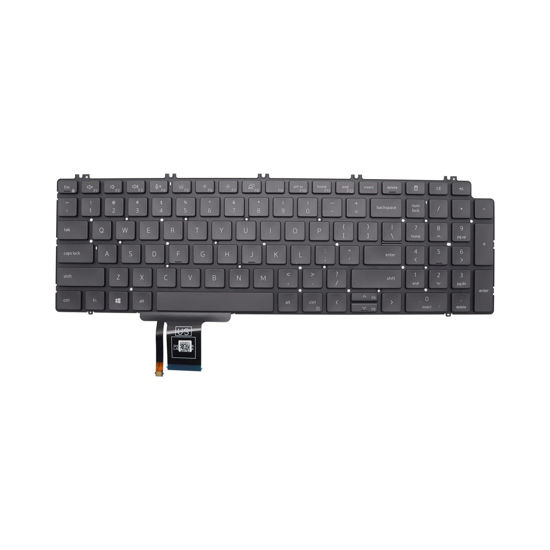 Picture of New Replacement Keyboard Compatible with Precision 7750 7760 7550 7560 US with Backlit