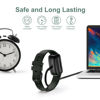 Picture of Mixblu Charger Cable Replacement for Fitbit Inspire 3 (2 Pack/3.3Ft)