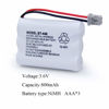 Picture of BAOBIAN BT-446 BT446 BT-504 BT-1004 BT-1005 Cordless Phone Battery Compatible with Uniden UIP1868 TRU8885 TRU885-2 TRU8888 BBTY0503001 GE-TL26402 CPH-488B Handset Phone 3.6V 800mAh Ni-MH (3 Pack)