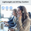 Picture of Wantek Phone Headset 2.5mm with Noise Canceling Mic & Volume Control Ultra Comfort Telephone Headset for Panasonic AT&T Gigaset Uniden Cisco Grandstream Polycom Cordless Landline Office Phones