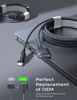 Picture of LISEN USB C to Mag-Safe 3 Cable for MacBook Charger, Magsafe Charging Cable Fit for MacBook Air 2024(M3), 2023/2022(M2),MacBook Pro 2023(M3,M2,14-16 inch),MacBook Pro Charger Cord (M2)-Midnight 6.6ft