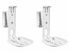 Picture of ynVISION.DESIGN Adjustable Wall Mount Bracket Compatible with Sonos One, One SL, and Play:1 Speaker | 2 Pack | (White)