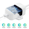 Picture of ALERTCAM Outdoor Power Adapter for Stick Up Cam Battery/Plug-in 3rd Gen, 25 ft Weather Resistant Charging Cable with Barrel Plug Continuously Charge Your Security Camera, White