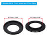Picture of PATIKIL 27mm-37mm Metal Step Up Ring with Cleaning Cloth, 2 Pack Camera Lens Filter Adapter Ring Aluminum Filter Adapter Ring for Camera Lenses Hood, Black