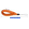 Picture of PATIKIL Floating Wrist Straps, Neoprene Waterproof Lightweight 250g Buoyancy Wristband Strap for Underwater Camera Swimming Snorkeling, Orange