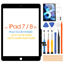 Picture of ARSSLY Touch Screen for iPad 7/8 10.2" 2019 2020 7th 8th Digitizer Touchscreen for iPad A2197 A2198 A2200 A2270 A2428 A2429 A2430 Without Home Button (Not LCD) (Black)