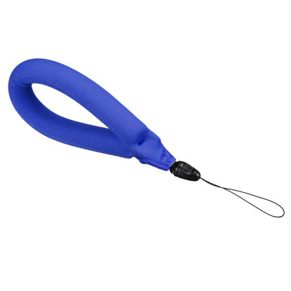 Picture of PATIKIL Floating Wrist Straps, Neoprene Waterproof Lightweight 250g Buoyancy Wristband Strap for Underwater Camera Swimming Snorkeling, Blue