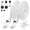 Picture of Uogw 2Pack 25FT Power Cable for Blink Mini2,Blink Mini,Blink Outdoor 4 (4th Gen)/Blink (3rd Gen) XT3/XT2/XT,Extension Cable Continuously Charging Your Blink Cam(Plug and Camera are Not Included)