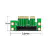 Picture of SinLoon PCI- Express 4X Riser Card 90-Degree Adapter Card PCI-E 4X Extender Extension Card for 1U, Small Computer and Server Case (PCIE 4X)