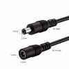 Picture of Hiseeu 30ft (10m) DC Power Extension Cable, 5.5mm x 2.1mm, 12V Extension Cord for Security Cameras, IP Camera, Standalone DVR, LED Display, Router, Invoice Printer