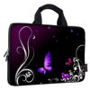 Picture of iColor 14 15 15.4 15.6 inch Laptop Handle Bag Computer Protect Case Pouch Holder Notebook Sleeve Neoprene Cover Soft Carring Travel Case for Dell Lenovo Toshiba HP Chromebook ASUS Acer Purple ICB-01