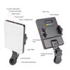 Picture of Newmowa RGB Video Light Portable LED Light for Phone, Tablet, Laptop, 360° Full Color CRI 95+ Dimmable 2500K-8500K, 2000mAh Rechargeable LED DSLR Lighting for Selfie, Makeup, Video Conference, TikTok