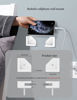 Picture of NOTMBESTM Tablet Wall Mount Phone Holder Fit for ipad/Samsung/Kindle/E-Reader Wall Phone Mount for iphone Fit for Kitchen/Shower/Mirror/Bedside Fixed by Adhesive or Screw（2Set (White)