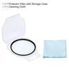 Picture of PATIKIL 82mm UV Filter, 1 PCS UV Protection Filter Slim UV Protection Camera Lens Filter Aluminum Optical Camera Accessory Crystal Clear Pics for 82mm Camera Lens Filter Photography