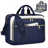 Picture of NEWHEY Laptop Bag 17.3 Inch Laptop Briefcase for Women Men Waterproof Shoulder Messenger Bag Large Computer Bag for Business Office Work College, Blue&Beige