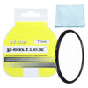 Picture of PATIKIL 77mm UV Filter, 1 PCS UV Protection Filter Slim UV Protection Camera Lens Filter Aluminum Optical Camera Accessory Crystal Clear Pics for 77mm Camera Lens Filter Photography