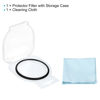 Picture of PATIKIL 77mm UV Filter, 1 PCS UV Protection Filter Slim UV Protection Camera Lens Filter Aluminum Optical Camera Accessory Crystal Clear Pics for 77mm Camera Lens Filter Photography