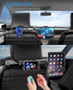 Picture of Car Headrest Tablet Mount Holder: Double Cradles Backseat Stand with Extension Arm for Kids Compatible Phone | iPad Pro Air Mini | Galaxy Tabs | Kindle Fire HD | Switch Lite & Other 4.7-12.9" Device