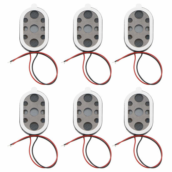 Picture of Pack of 4 1W 8 Ohm Mini DIY Speaker Replacement Loudspeaker for arduino Speaker Stereo 15mmx24mm