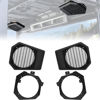 Picture of SLORIMOD Rear Roof Speaker Pod Enclosure for Polaris Ranger XP 1000/Crew 19-20, Waterproof 6.5" Speaker Holders for Polaris Ranger XP 1000/Crew 2019-2020 Accessories(2PCS, Support 6.5" Speakers)