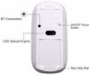 Picture of Tsmine Bluetooth Wireless Mouse, Slim Rechargeable Mouse Noiseless Click & 3 Adjustable DPI Level, Wireless Mouse for Laptop, Tablet, iMac, MacBook Air - White